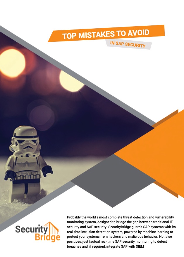 Whitepaper - Top SAP security mistake to avoid