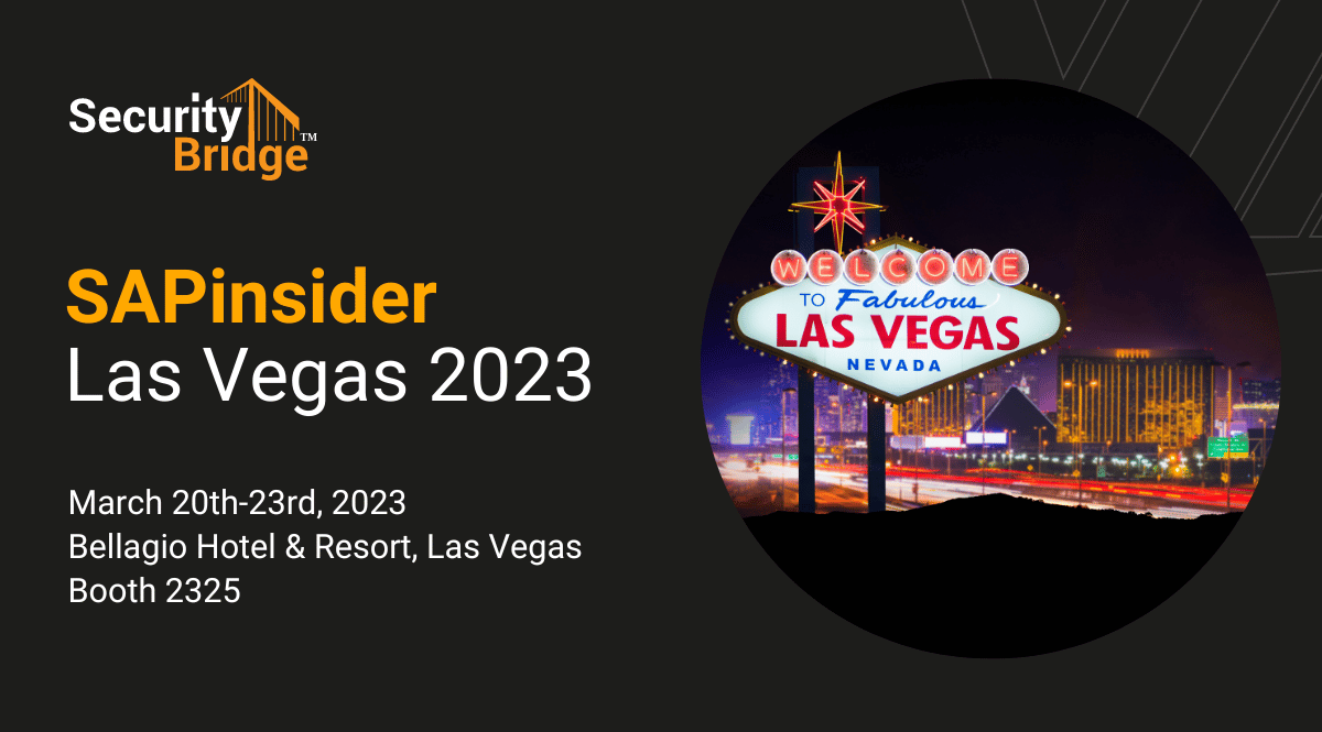 Meet us at SAPinsider Las Vegas 2023