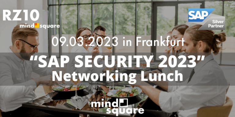 SAP security Mindsquare event