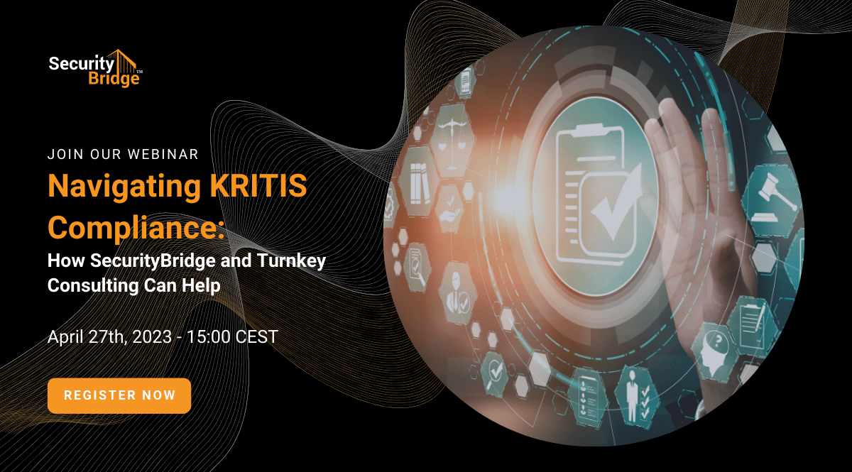 Webinar – Navigating KRITIS Compliance: How SecurityBridge and Turnkey Consulting Can Help 