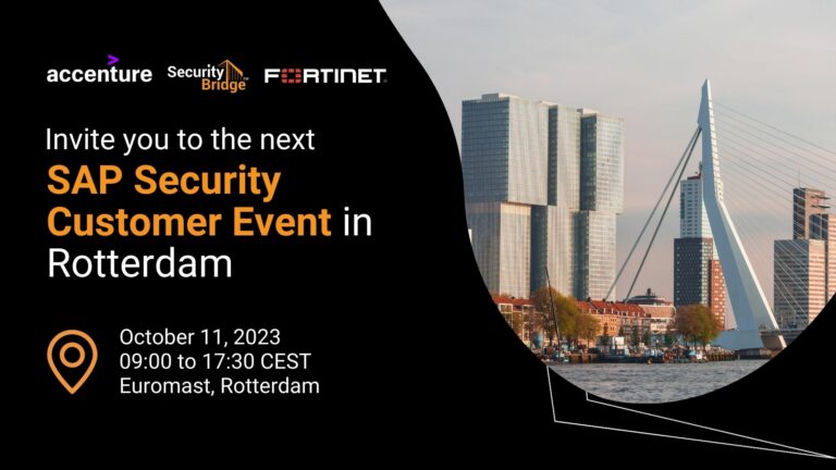 SAP Security Customer Event
