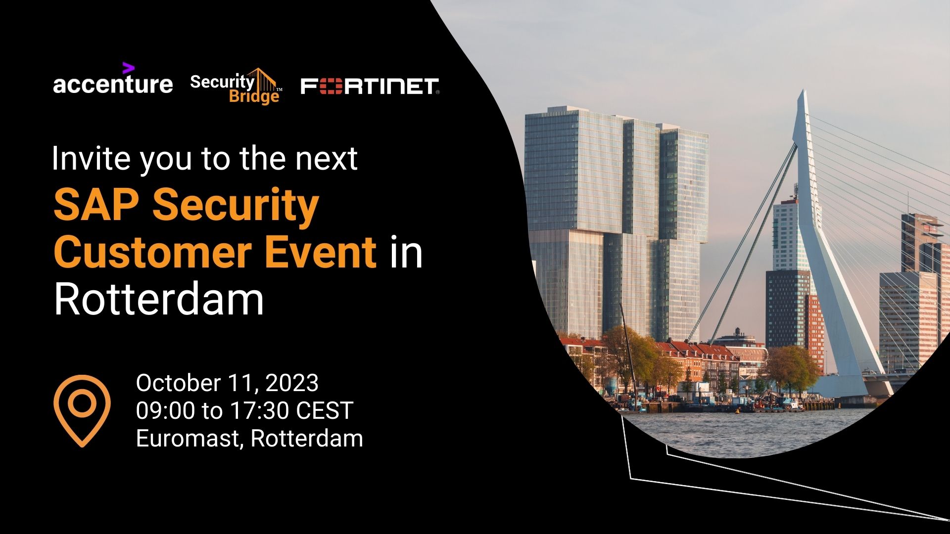 SAP Security Customer Event – Hosted by SecurityBridge,  Accenture & Fortinet