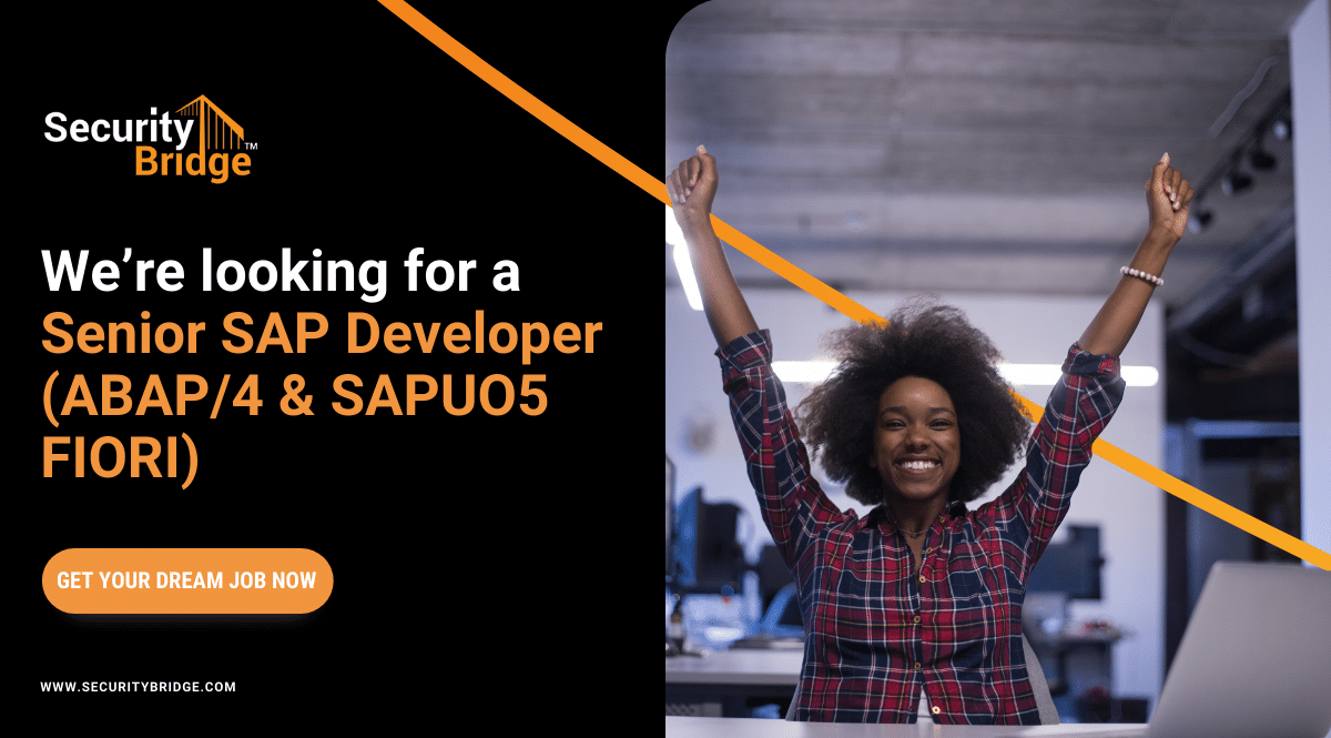 Senior SAP Developer (ABAP/4 and SAPUI5 Fiori)