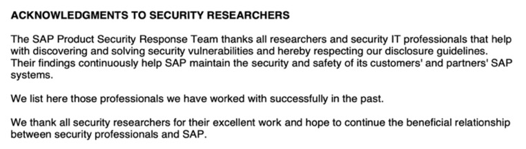 SecurityBridge Research Lab SAP cybersecurity vulnerabilities
