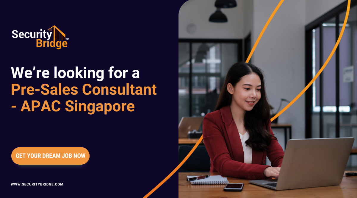 Pre-Sales Consultant – APAC Singapore