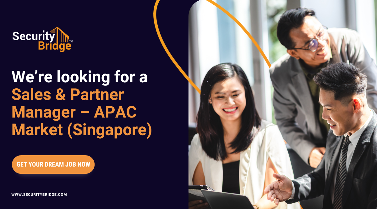 Sales & Partner Manager – APAC Market (Singapore)