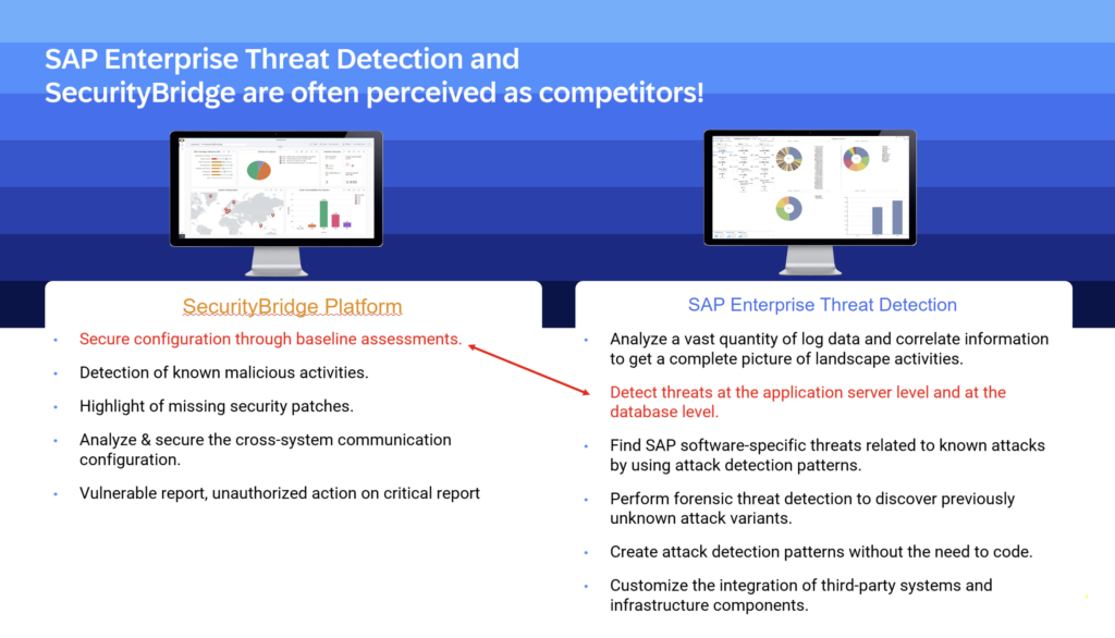 SAP ETD and SecurityBridge 1