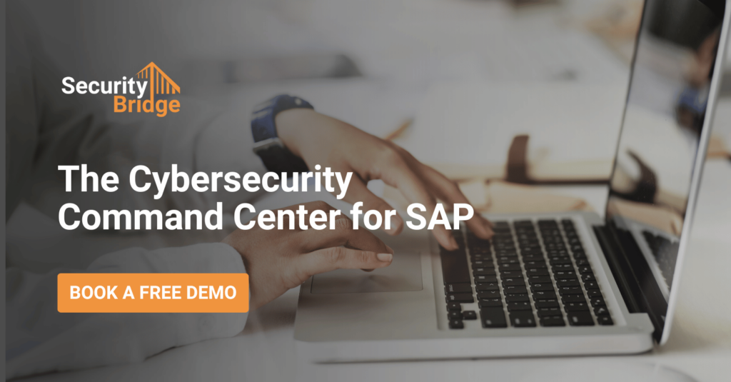 The Cybersecurity Command Center for SAP