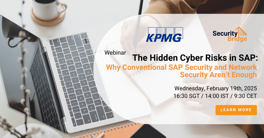 Webinar The Hidden Cyber Risks in SAP 1