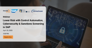Enhance SAP security with automation—ensure effective Sanctions Screening and Regulatory Compliance to mitigate risks and prevent financial crime.