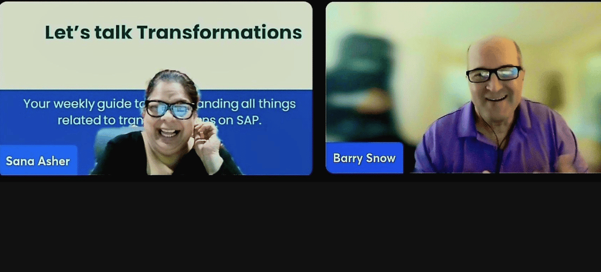 Lets talk transformations