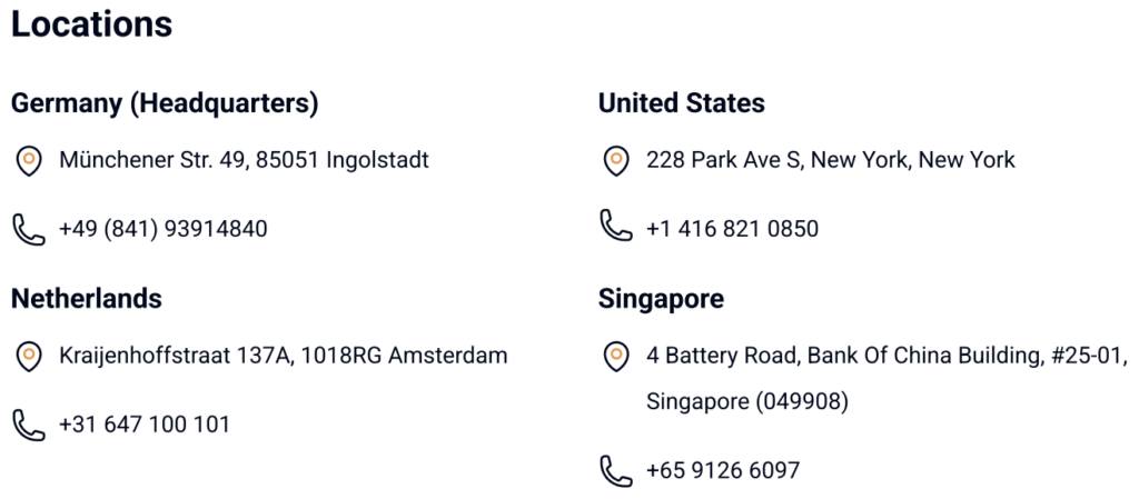 SecurityBridge Location