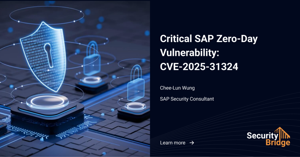 Critical SAP Zero-Day Vulnerability CVE-2025-31324