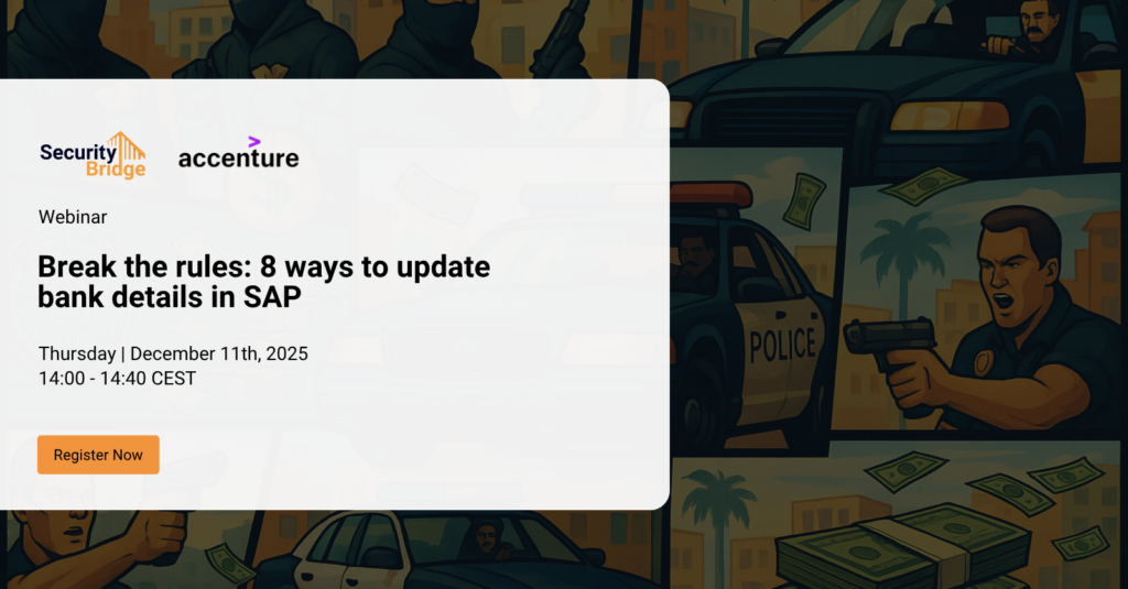 Break the rules: 8 ways to update bank details in SAP