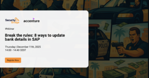 Break the rules: 8 ways to update bank details in SAP