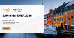 SAPinsider EMEA 2026 three-day SAP conference in Copenhagen, Denmark focused on real-world SAP strategies and hands-on learning